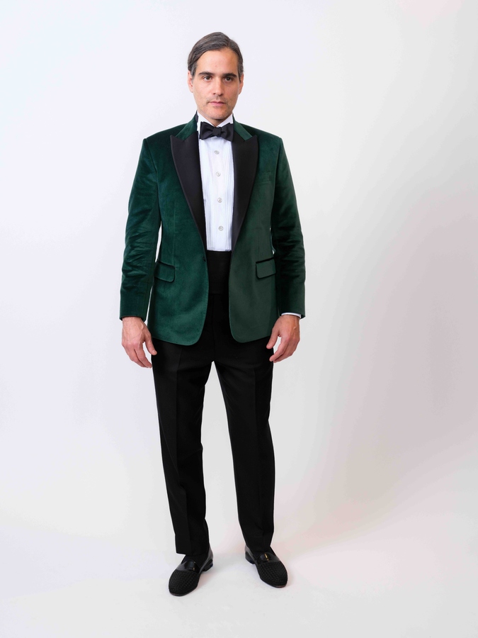 Green Velvet Tux - Beggars Run